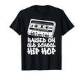 Raised Old School Hip Hop Cassette Boom T-Shirt - Aesthetic Graphic Unisex - T-Shirt, Sweatshirt, Hoodie