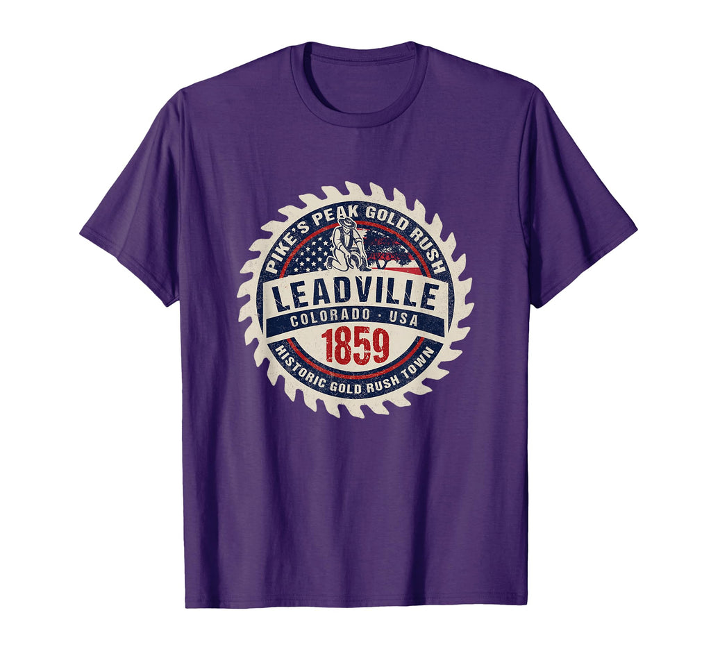 Leadville Colorado Historic Gold T-Shirt - Casual Everyday Wear Unisex - T-Shirt, Sweatshirt, Hoodie