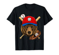 Baseball Player Grizzly Bear Pitcher T-Shirt - Novelty Apparel Men Women - T-Shirt, Sweatshirt, Hoodie