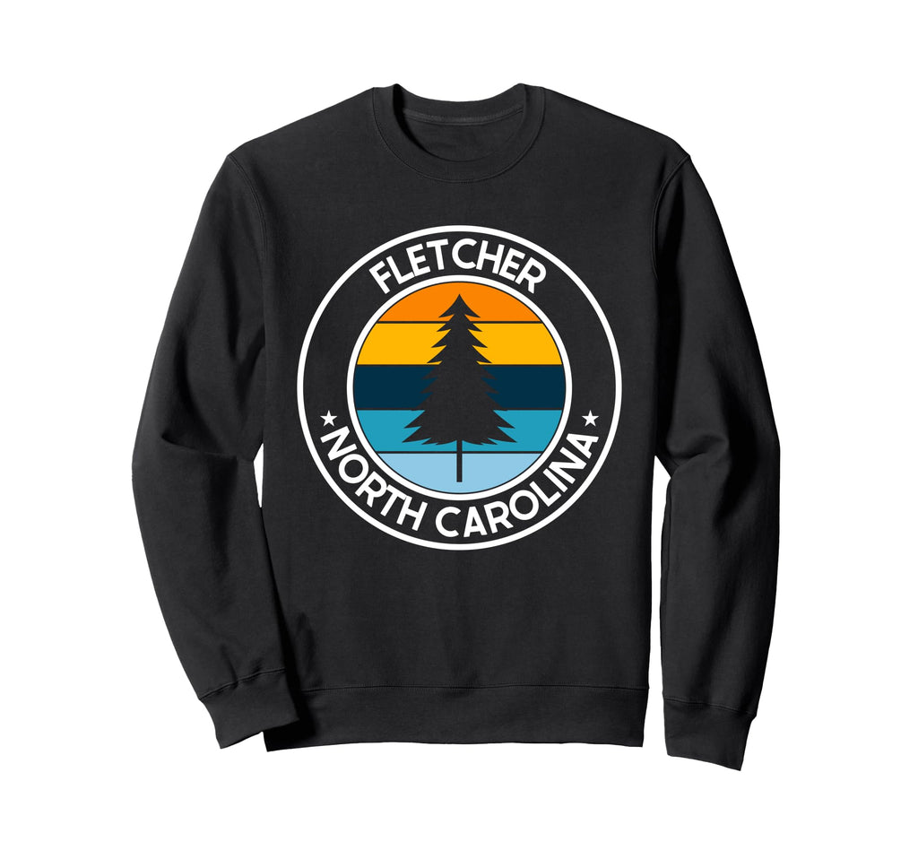 Fletcher North Carolina Nc Usa Sweatshirt - Aesthetic Graphic for Adults - T-Shirt, Sweatshirt, Hoodie