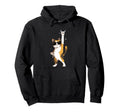 Cat Sunglasses Rock Funny Hoodie - Casual Everyday Wear Men Women - T-Shirt, Sweatshirt, Hoodie