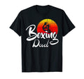 Boxing Dad Sunset Funny Boxer Gift T-Shirt - Custom Art Print Unisex - T-Shirt, Sweatshirt, Hoodie