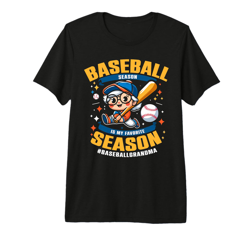 Baseball Grandma Grandmother Granny T-Shirt - Unique Graphic Unisex - T-Shirt, Sweatshirt, Hoodie