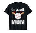 Baseball Mom Cheering Mother Outfit T-Shirt - Casual Everyday Wear Unisex - T-Shirt, Sweatshirt, Hoodie