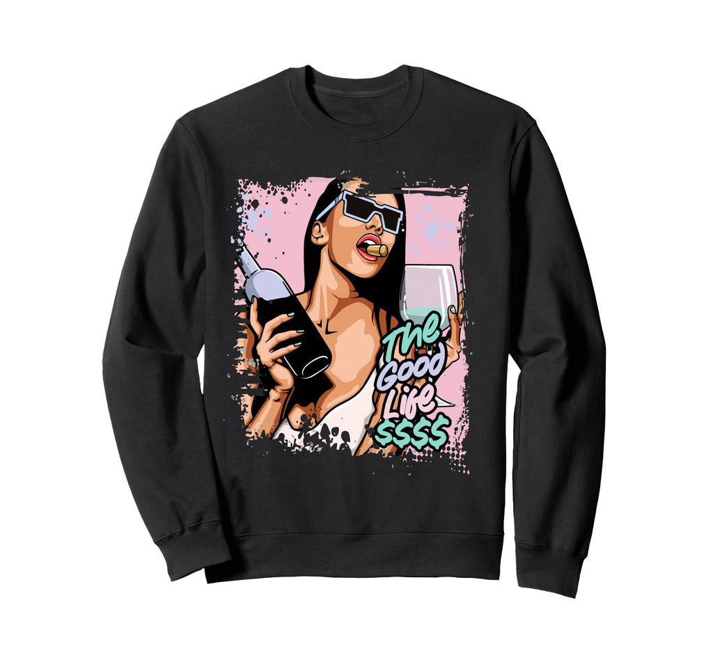 Gangster Hiphop Old School Sweatshirt - Casual Everyday Wear for Adults - T-Shirt, Sweatshirt, Hoodie