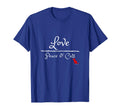 Love Peace Cats T-Shirt - Custom Art Print Unisex - T-Shirt, Sweatshirt, Hoodie