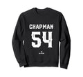 Aroldis Chapman 54 Mlbpa New York Sweatshirt - Trendy Graphic Unisex - T-Shirt, Sweatshirt, Hoodie
