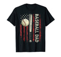 Mens Fathers Day Baseball Dad Usa T-Shirt - Casual Everyday Wear Unisex - T-Shirt, Sweatshirt, Hoodie