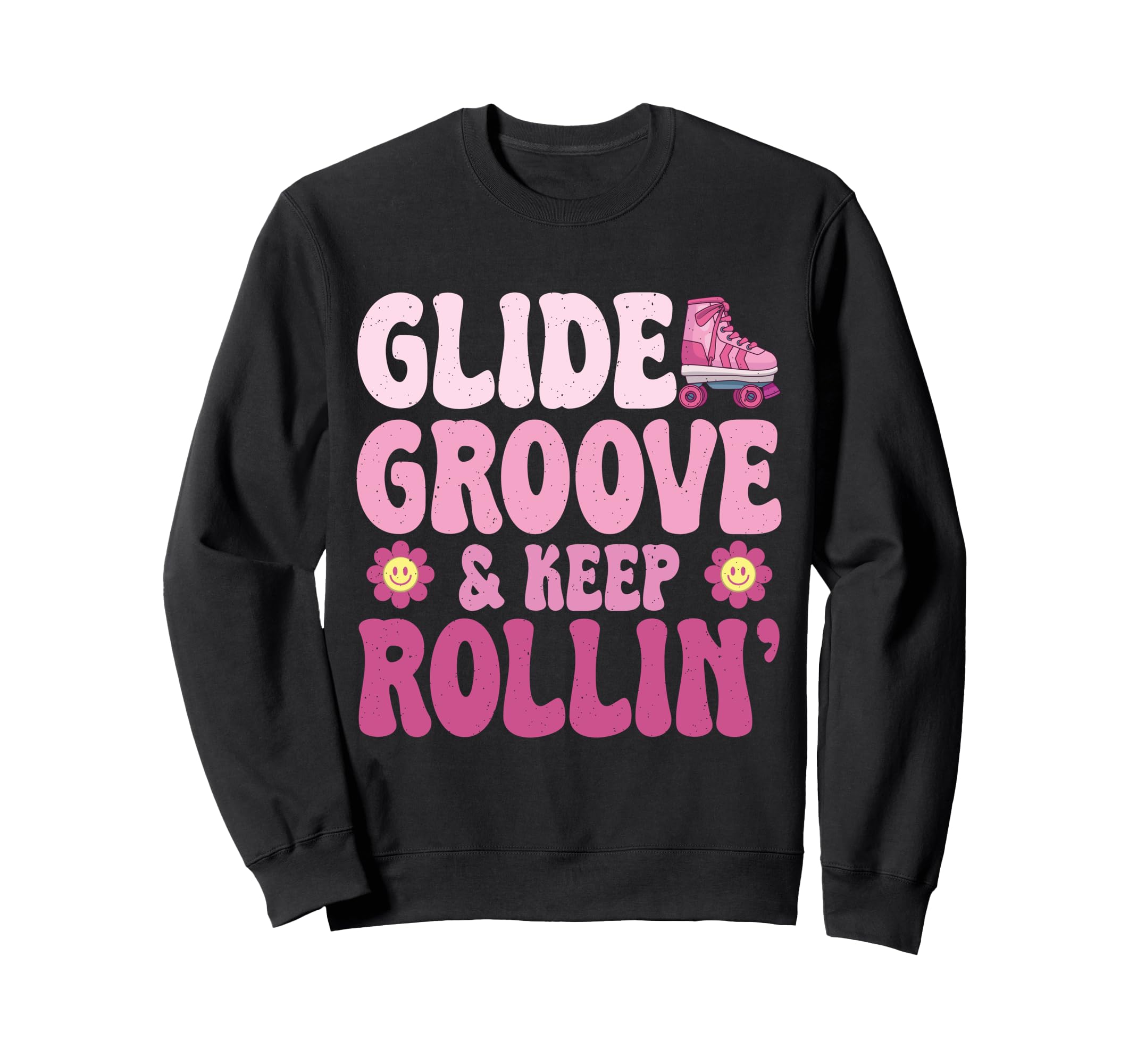 Roller Skating Roller Skates Sweatshirt - Unique Graphic Men Women - T-Shirt, Sweatshirt, Hoodie