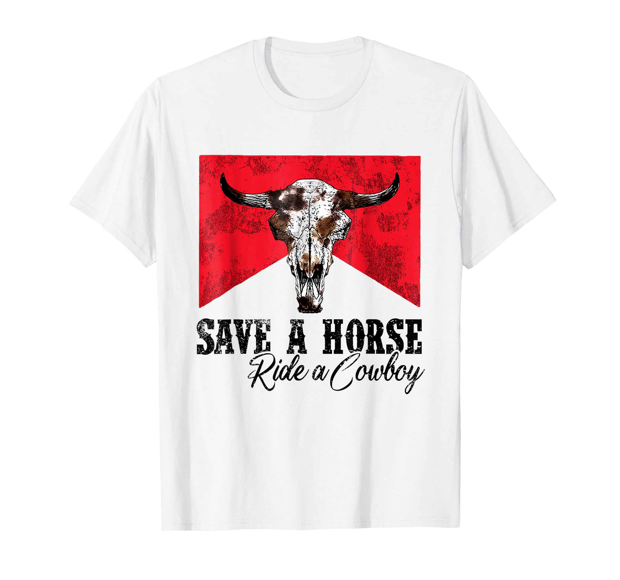 Save Horse Ride Cowboy Western Country T-Shirt - Minimalist Print Unisex - T-Shirt, Sweatshirt, Hoodie