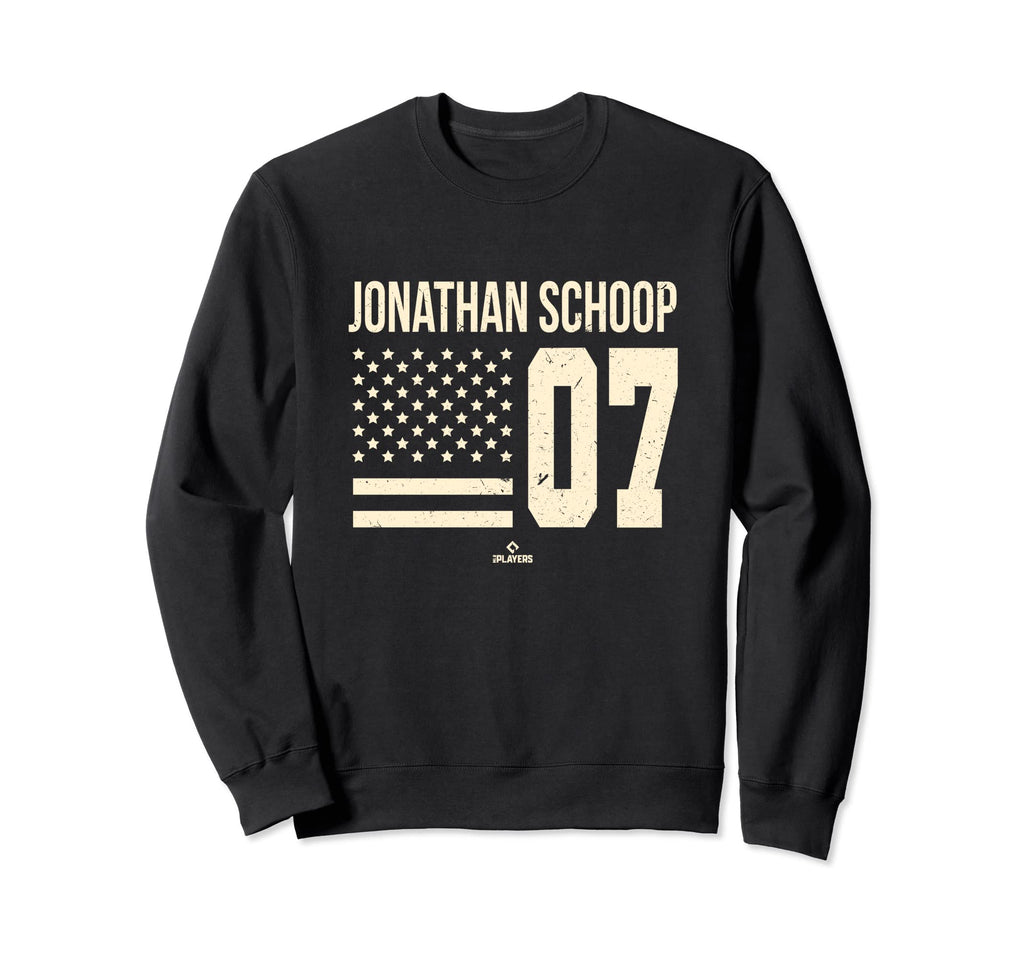 Jonathan Schoop Flag Mlbpa Detroit Sweatshirt - Aesthetic Graphic Unisex - T-Shirt, Sweatshirt, Hoodie