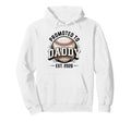 Promoted To Daddy Est 2026 Baseball Dad Hoodie - Graphic Print Men Women - T-Shirt, Sweatshirt, Hoodie