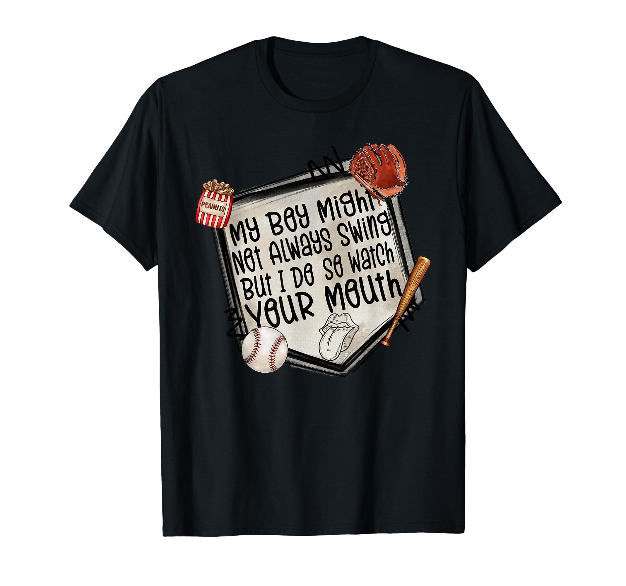 My Might Not Always Swing But I Do So T-Shirt - Streetwear Style Unisex - T-Shirt, Sweatshirt, Hoodie