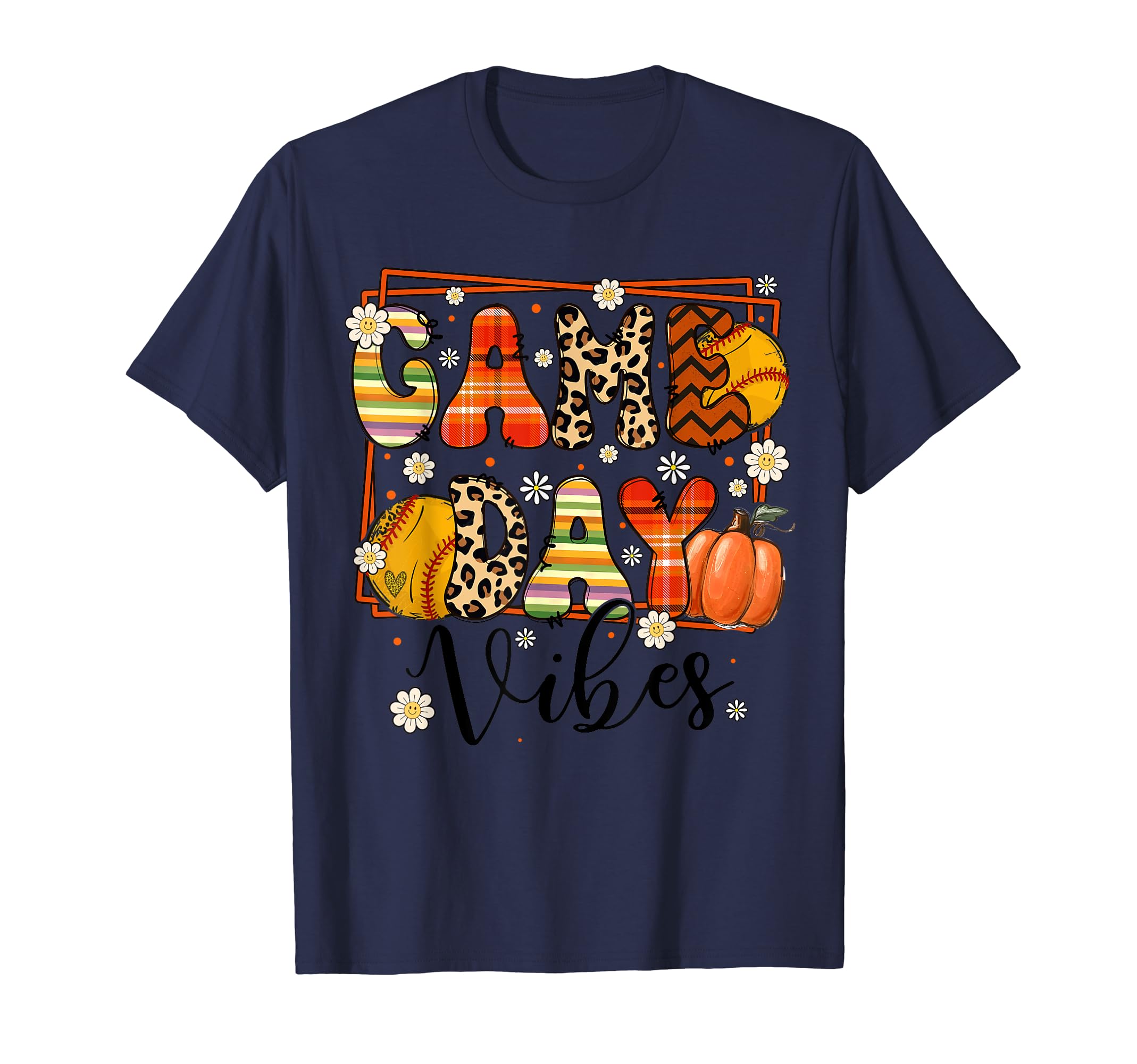 Bleached Softball Game Day Vibes T-Shirt - Novelty Apparel for Adults - T-Shirt, Sweatshirt, Hoodie