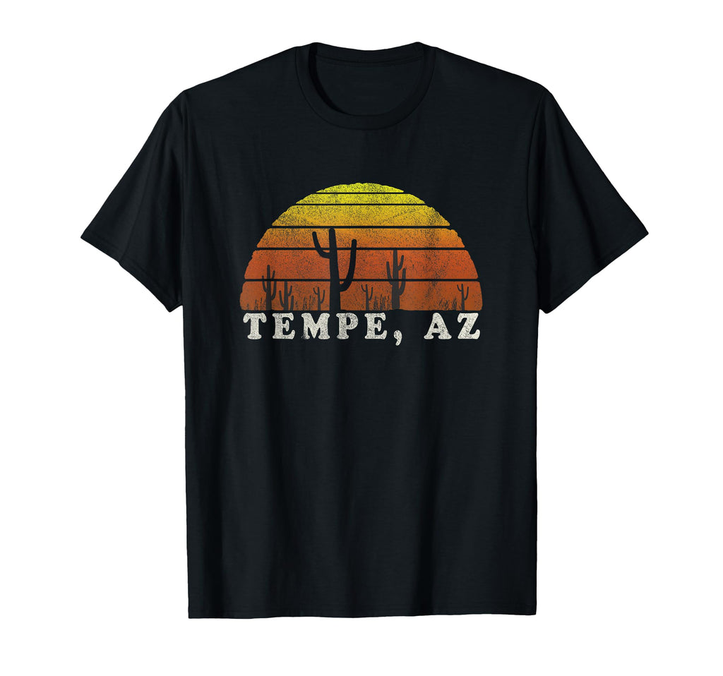 Tempe Az Distressed Tempe Desert T-Shirt - Fun Novelty Design for Adults - T-Shirt, Sweatshirt, Hoodie