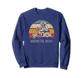 Mistretta Sicily Sicilia Scooter Sweatshirt - Graphic Print Men Women - T-Shirt, Sweatshirt, Hoodie