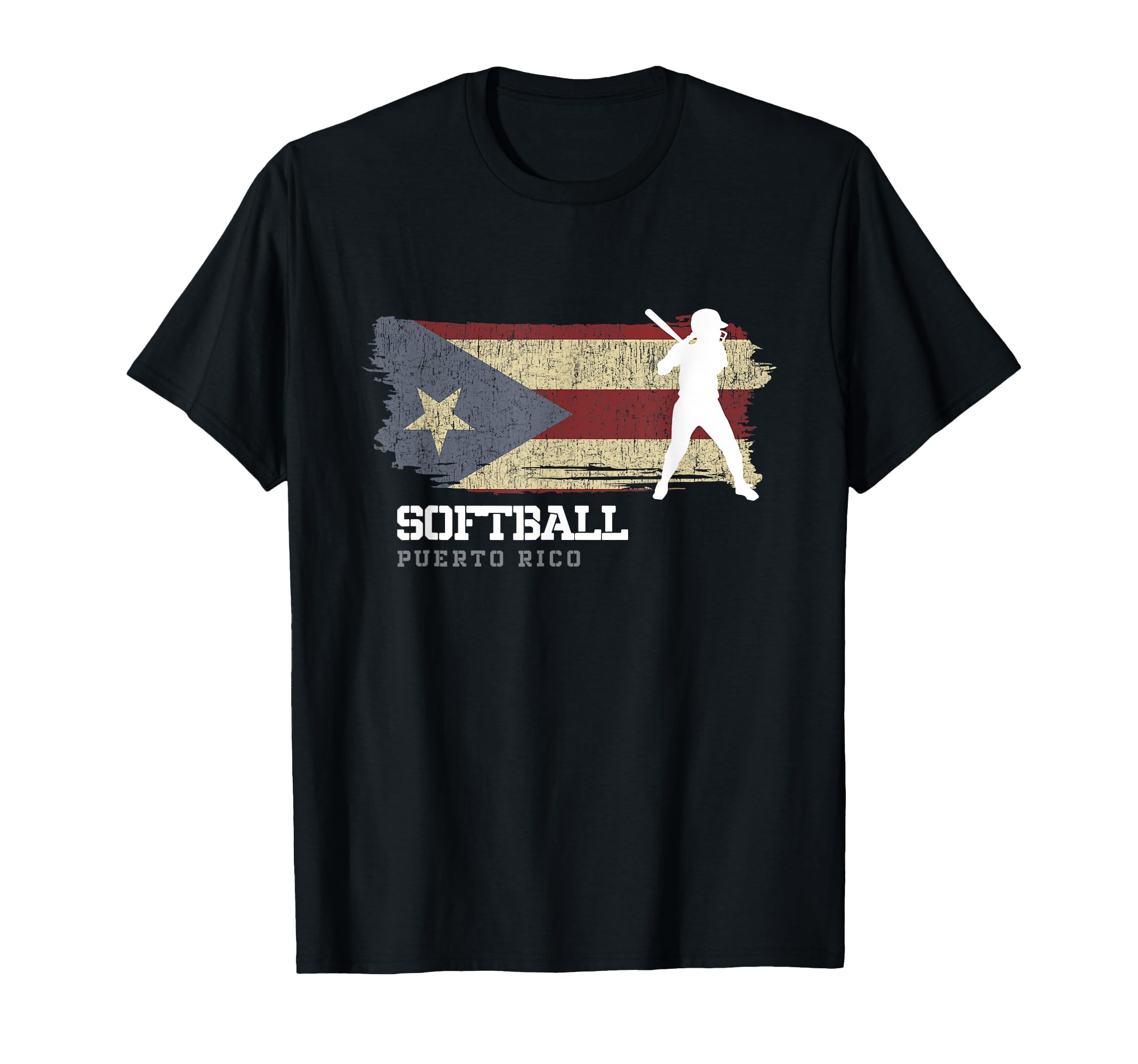 Puerto Rico Softball Team Baseball T-Shirt - Fun Novelty Design Men Women - T-Shirt, Sweatshirt, Hoodie