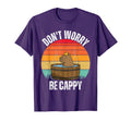 Dont Worry Be Cappy Funny Sunset T-Shirt - Trendy Graphic Men Women - T-Shirt, Sweatshirt, Hoodie