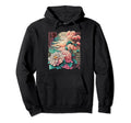 Japan Aesthetic Vaporwave Cherry Blossom Hoodie - Unique Graphic Men Women - T-Shirt, Sweatshirt, Hoodie
