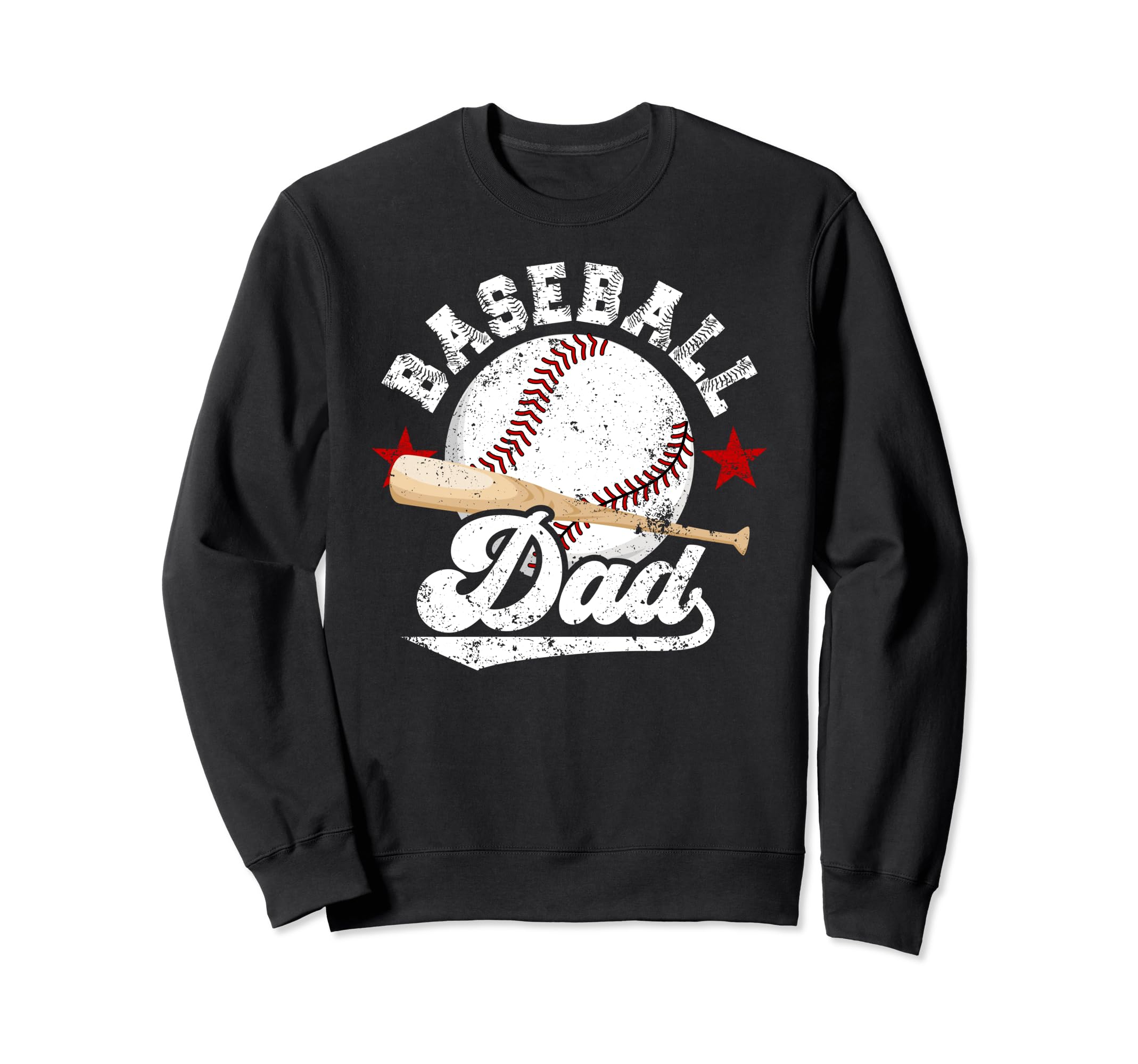 Baseball Dad Proud Dad Sweatshirt - Casual Everyday Wear Men Women - T-Shirt, Sweatshirt, Hoodie