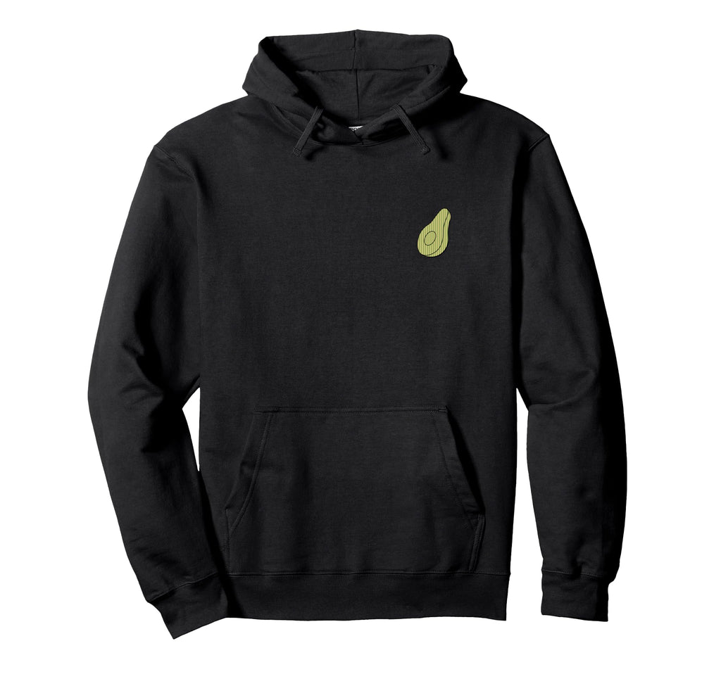 Avocado Stripes Aesthetic Green Hoodie - Minimalist Print for Adults - T-Shirt, Sweatshirt, Hoodie