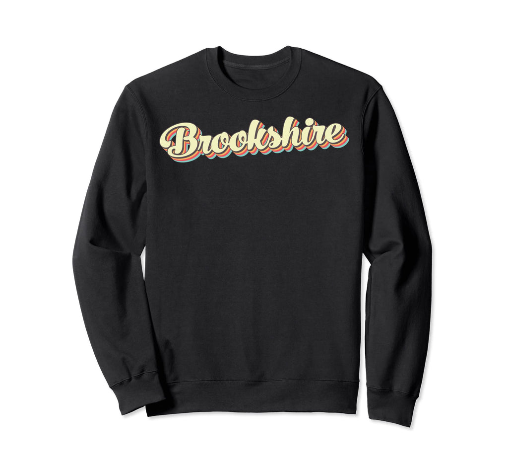 Brookshire Art Baseball Font Sweatshirt - Minimalist Print Men Women - T-Shirt, Sweatshirt, Hoodie