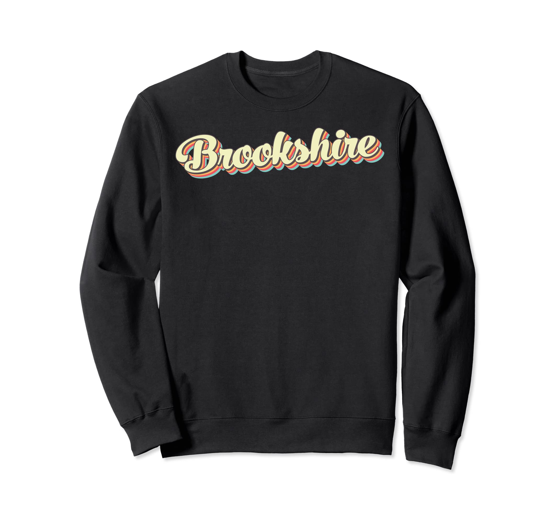 Brookshire Art Baseball Font Sweatshirt - Minimalist Print Men Women - T-Shirt, Sweatshirt, Hoodie