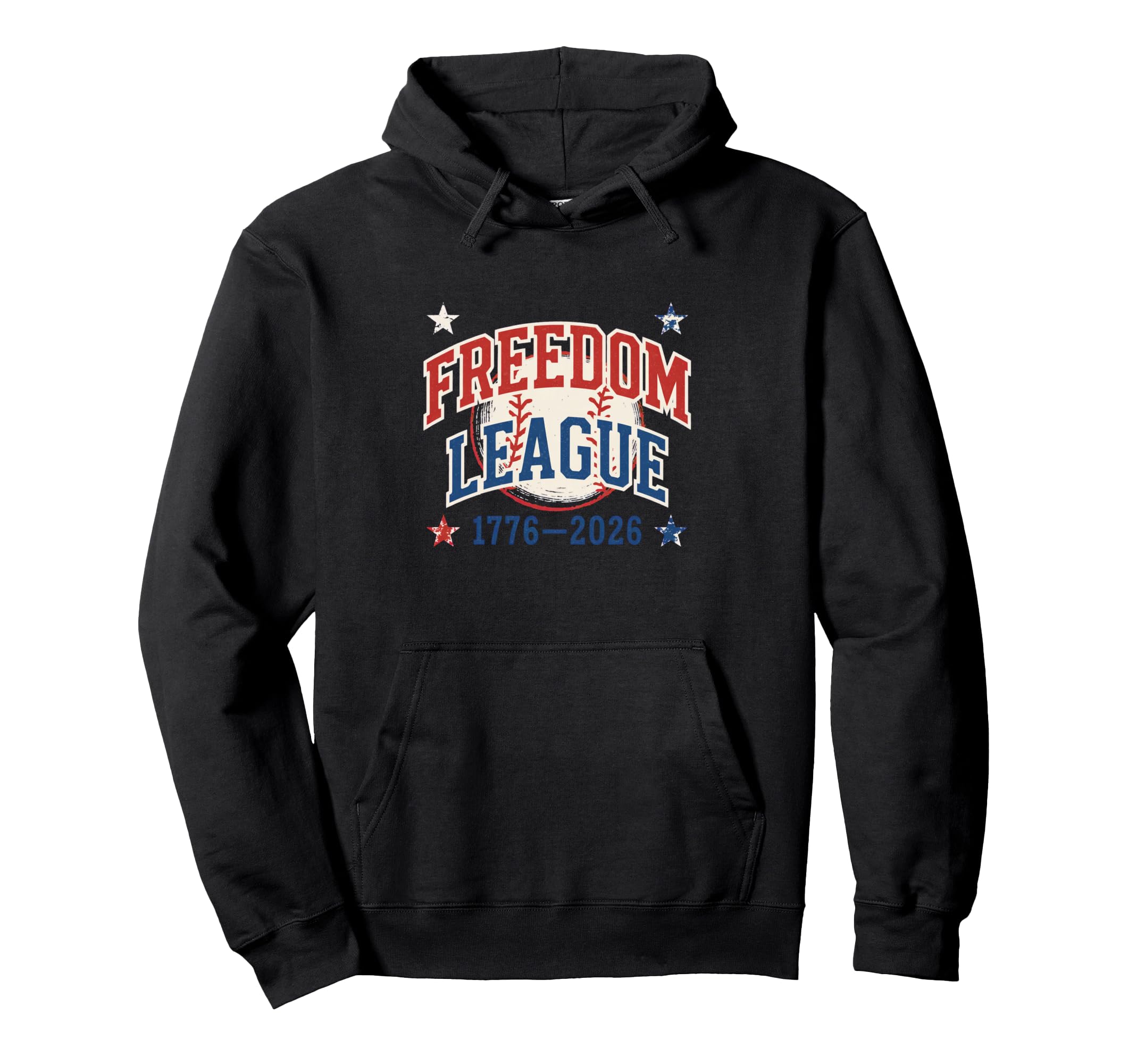 Baseball 4Th July Freedom League 1776 2026 Hoodie - Unique Graphic Unisex - T-Shirt, Sweatshirt, Hoodie