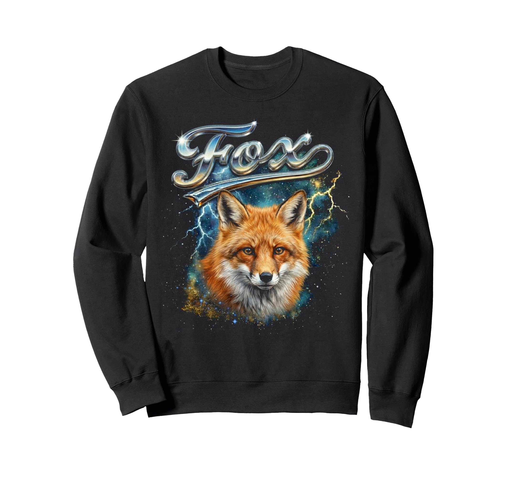 Fox 90S Funny Fox Lover 80S Sweatshirt - Streetwear Style for Adults - T-Shirt, Sweatshirt, Hoodie