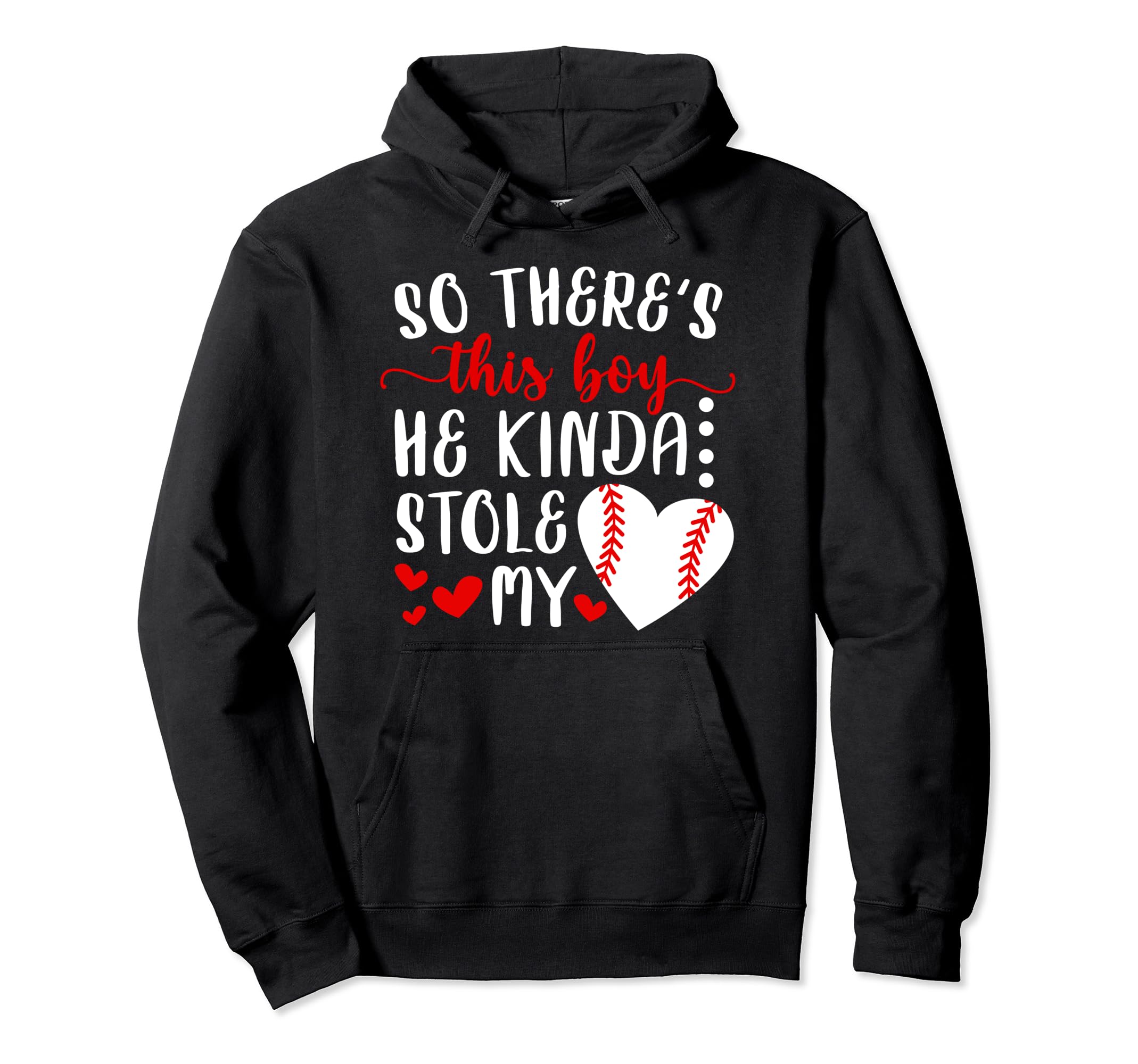 He Stole My Heart Baseball Girlfriend Hoodie - Casual Everyday Wear Unisex - T-Shirt, Sweatshirt, Hoodie