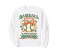 Baseball Sister Im Just Here Sweatshirt - Custom Art Print Men Women - T-Shirt, Sweatshirt, Hoodie
