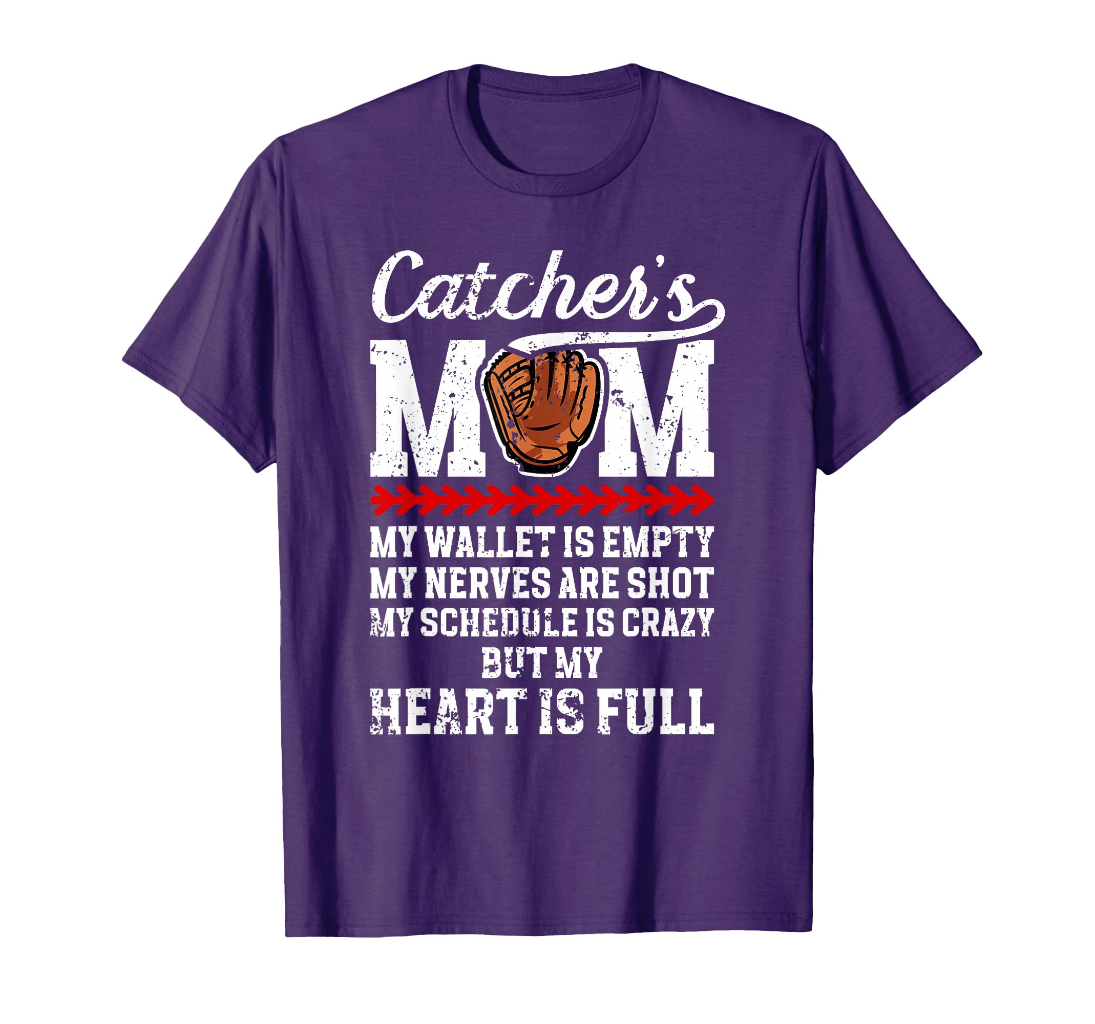 Catchers Mom Baseball Catcher Mom T-Shirt - Aesthetic Graphic Unisex - T-Shirt, Sweatshirt, Hoodie