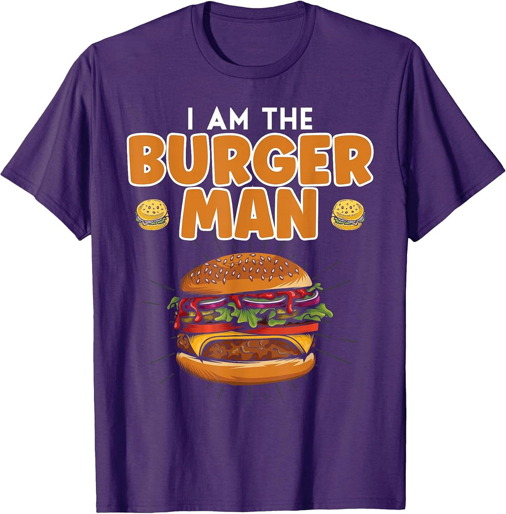 Burger Funny Cheeseburger - Adult & Kids T-Shirts, Sweatshirts & Hoodies apparel design preview 1