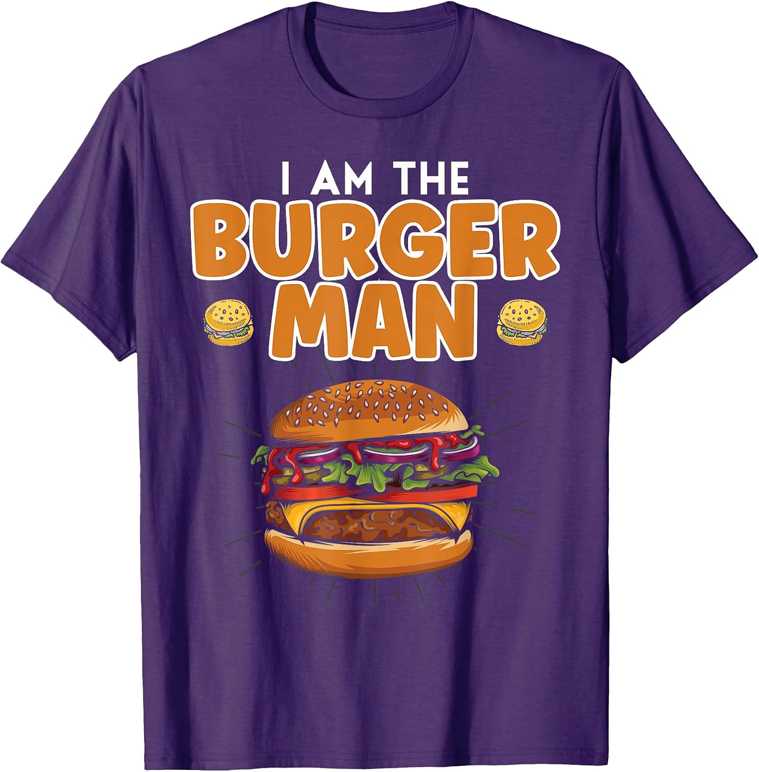 Burger Funny Cheeseburger - Adult & Kids T-Shirts, Sweatshirts & Hoodies apparel design preview 1