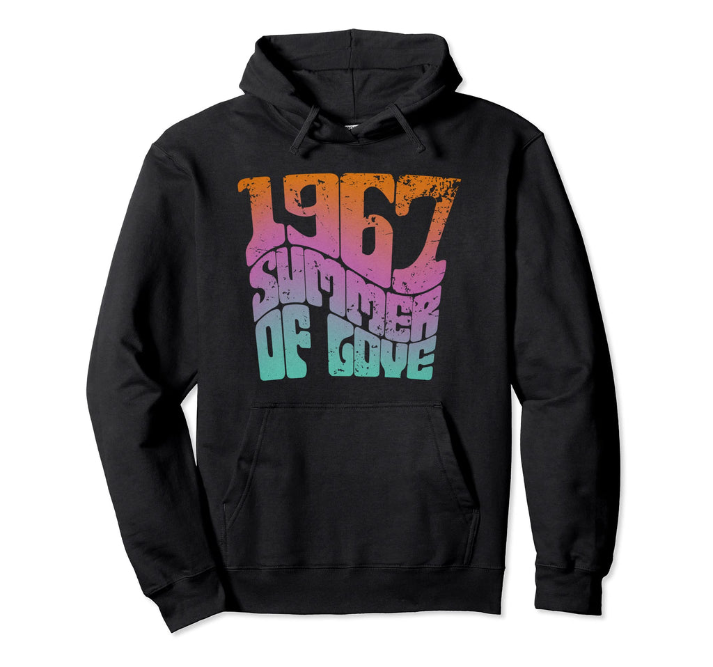Summer Love 1967 Hippie 1960S Psychedelic Hoodie - Graphic Print Men Women - T-Shirt, Sweatshirt, Hoodie