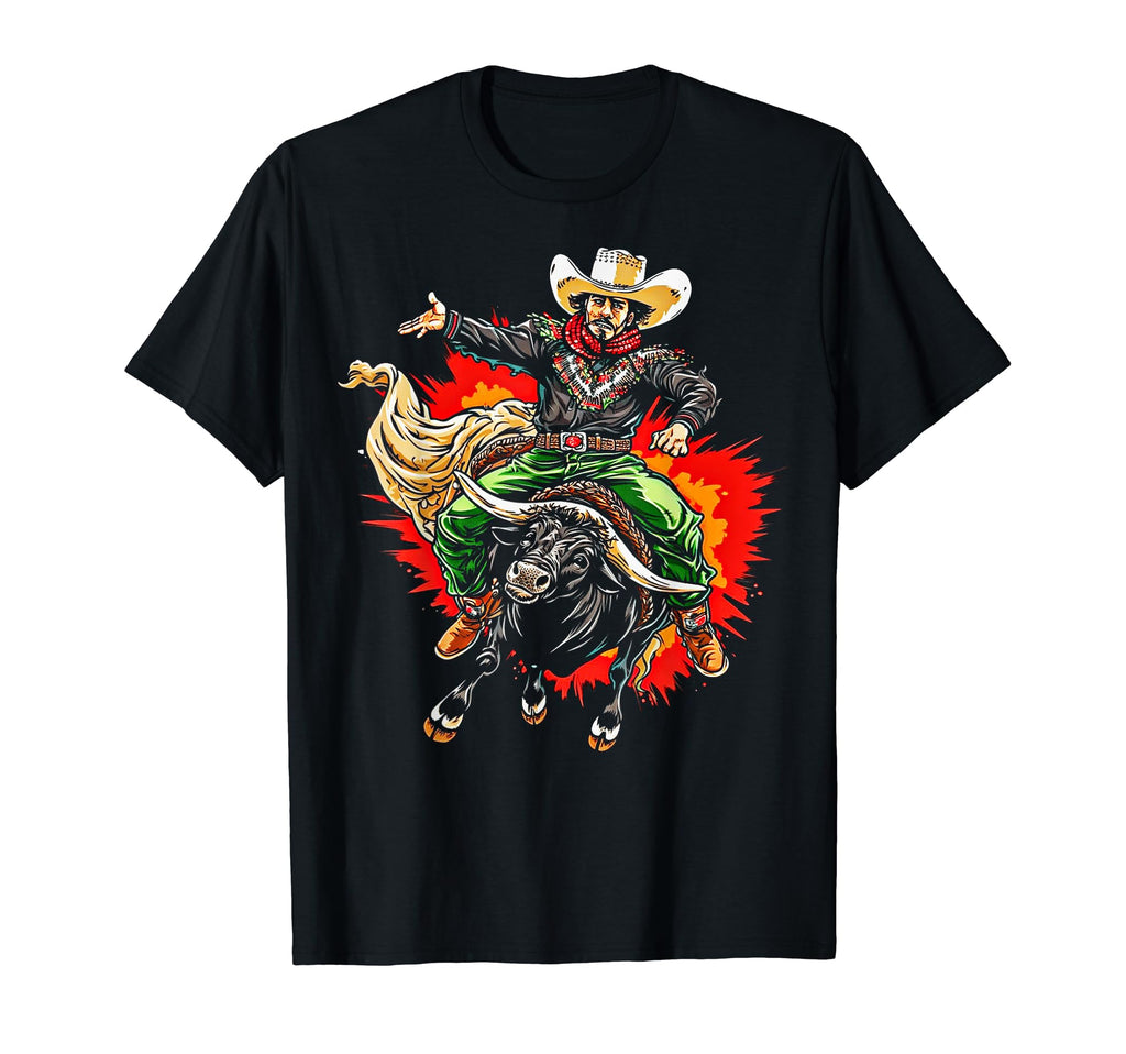 Cowboy Rodeo Horse Riding Usa Cowboy T-Shirt - Streetwear Style Men Women - T-Shirt, Sweatshirt, Hoodie