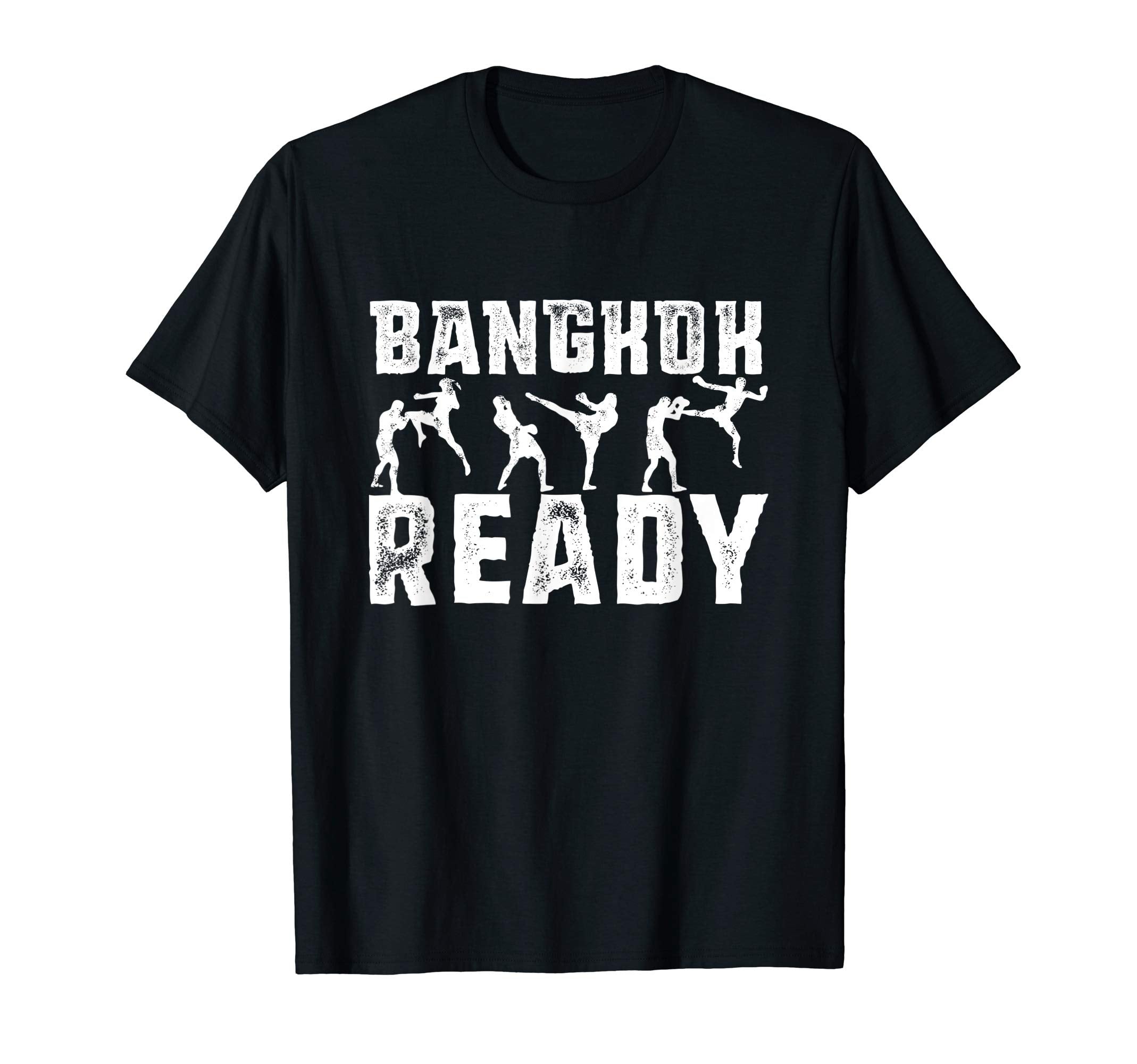 Distressed Bangkok Ready Muay Thai T-Shirt - Custom Art Print for Adults - T-Shirt, Sweatshirt, Hoodie