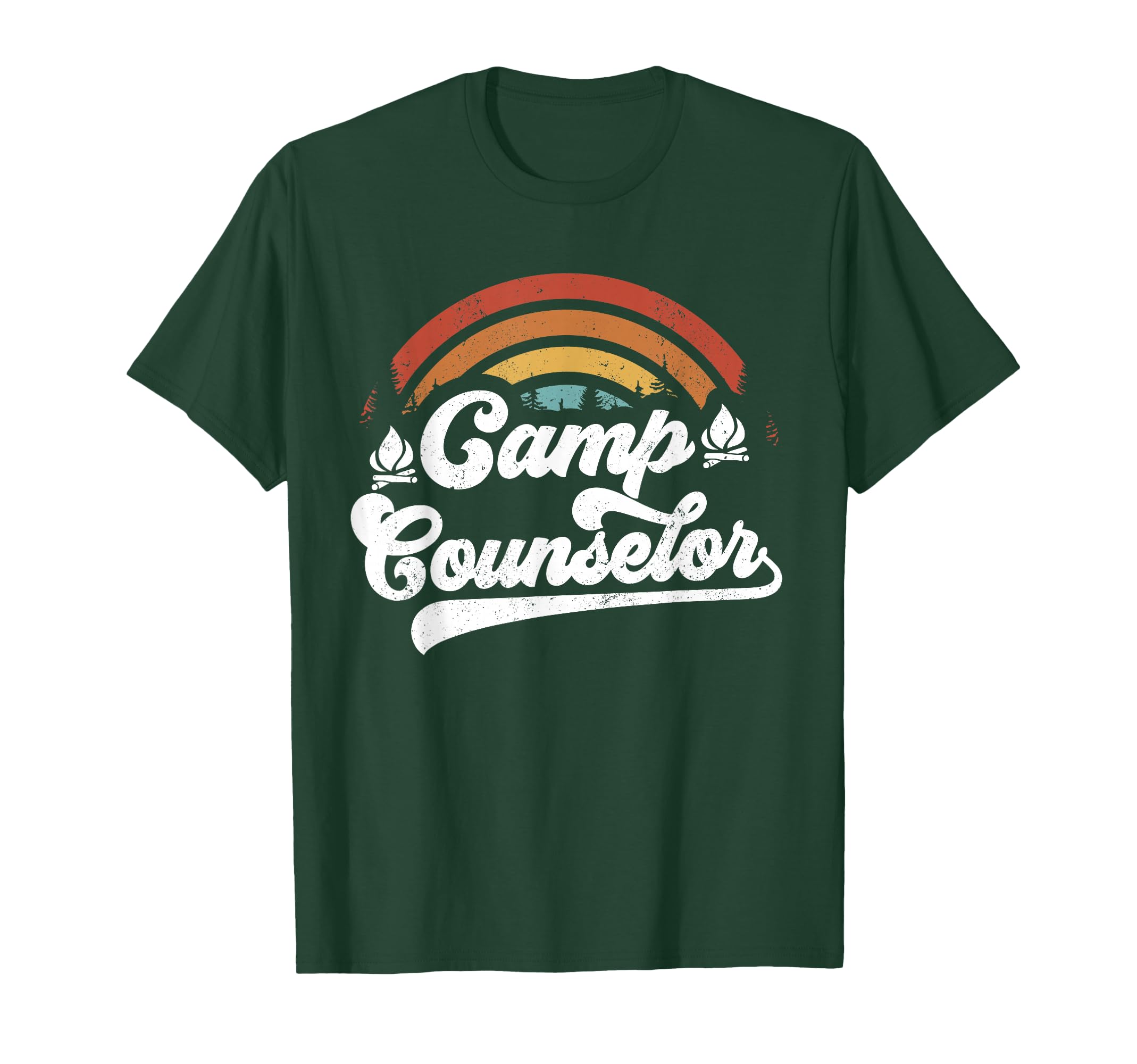 Summer Camp Counselor Staff Groovy T-Shirt - Aesthetic Graphic Unisex - T-Shirt, Sweatshirt, Hoodie