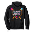 Class 2026 Senior 2026 Graduation Baseball Hoodie - Novelty Apparel Unisex - T-Shirt, Sweatshirt, Hoodie