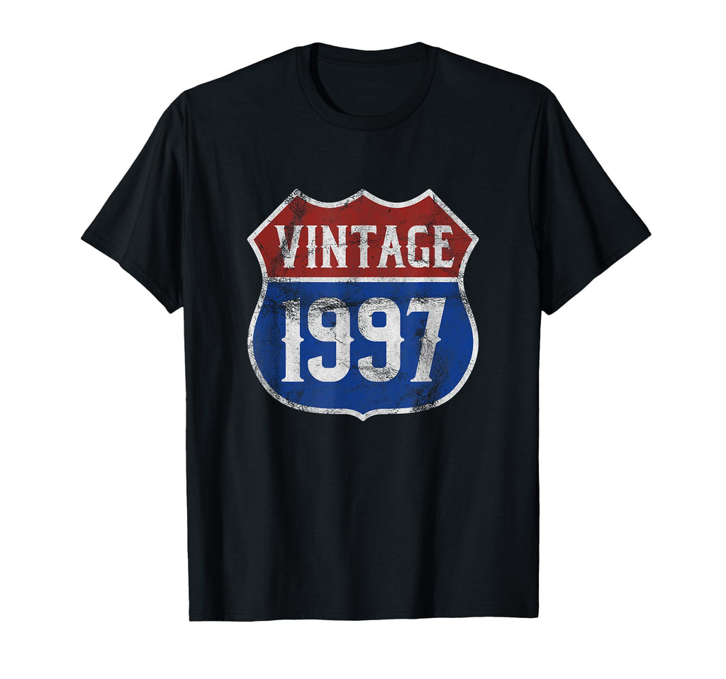 1997 Distressed 21St Birthday T-Shirt - Unique Graphic for Adults - T-Shirt, Sweatshirt, Hoodie