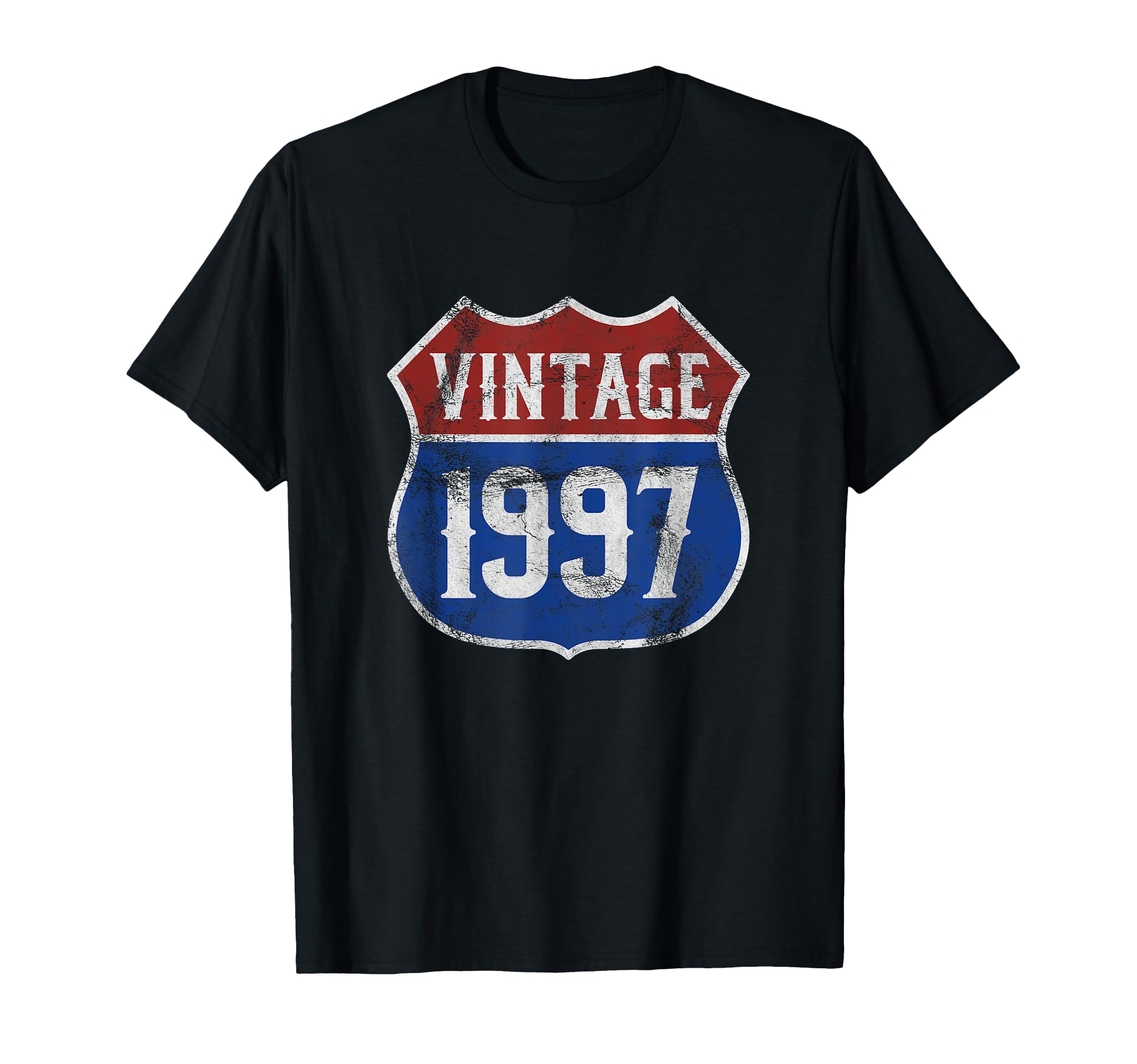 1997 Distressed 21St Birthday T-Shirt - Unique Graphic for Adults - T-Shirt, Sweatshirt, Hoodie