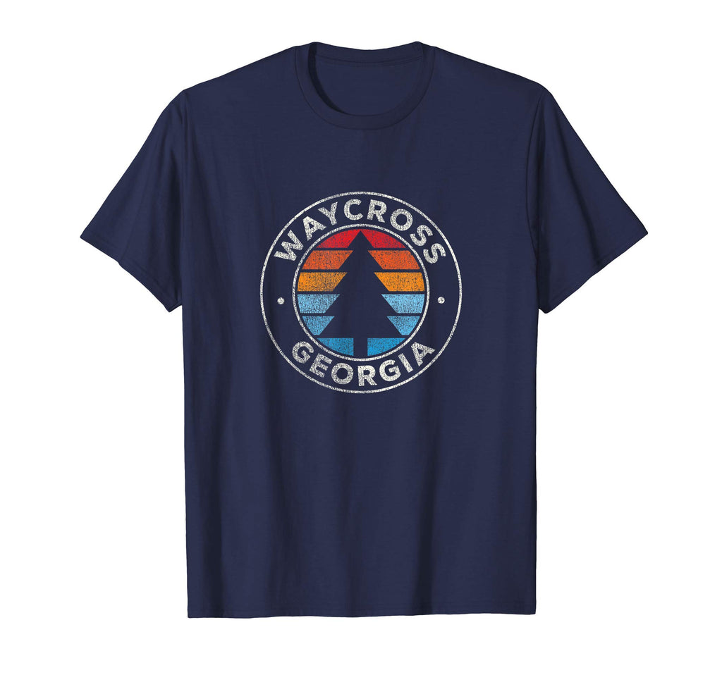Waycross Georgia Ga 70S T-Shirt - Fun Novelty Design Men Women - T-Shirt, Sweatshirt, Hoodie