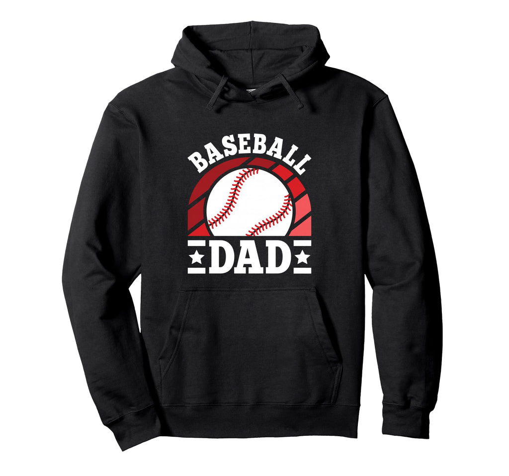 Baseball Dad Baseball Player Hoodie - Trendy Graphic for Adults - T-Shirt, Sweatshirt, Hoodie