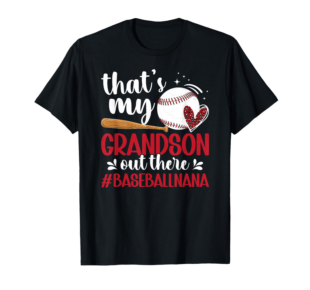 Proud Baseball Nana Grandma Nana T-Shirt - Graphic Print Men Women - T-Shirt, Sweatshirt, Hoodie