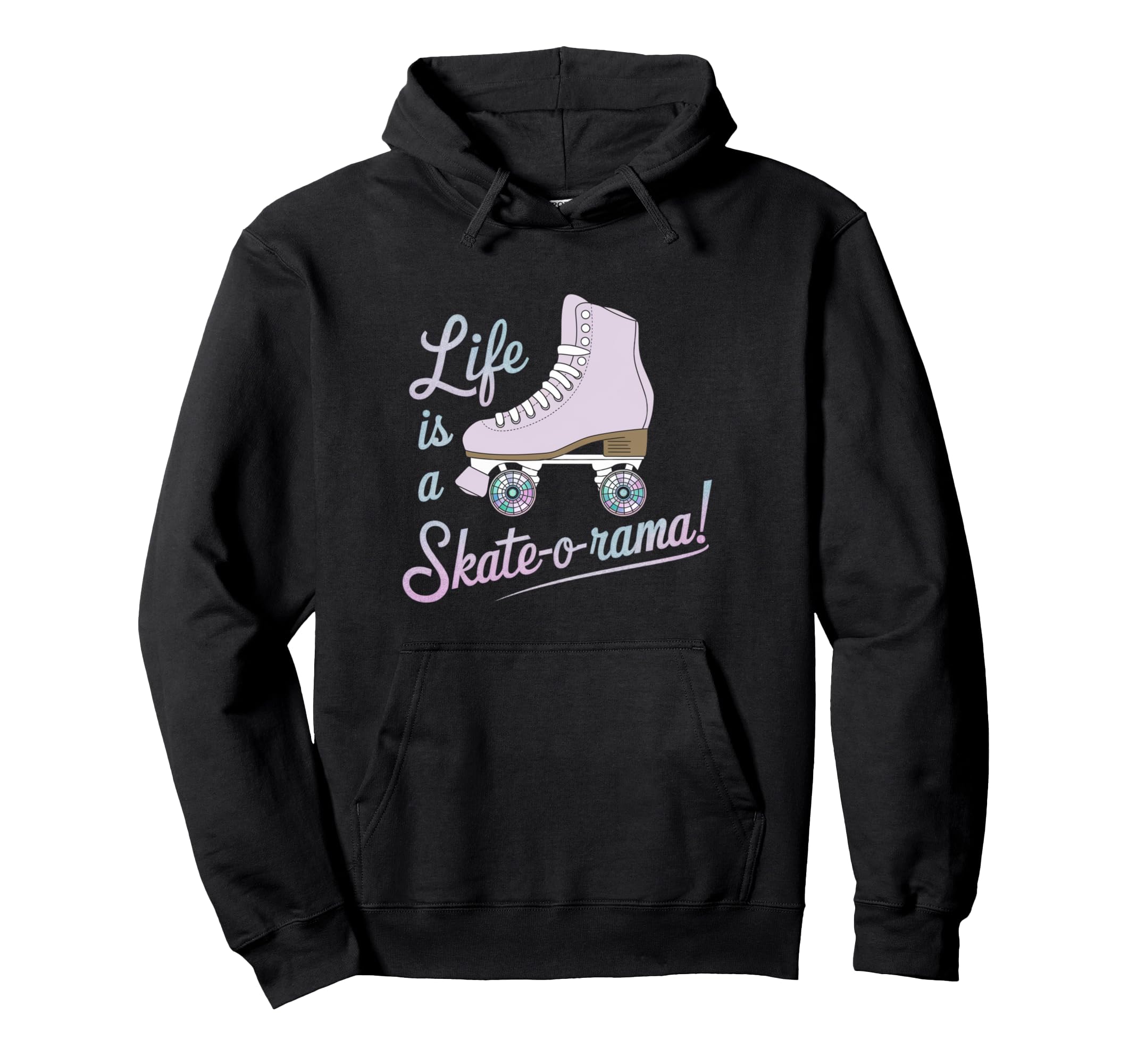 Life Is Skate O Rama Hoodie - Minimalist Print Men Women - T-Shirt, Sweatshirt, Hoodie