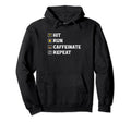 Softball Baseball Mom Player Coffee Hoodie - Streetwear Style Unisex - T-Shirt, Sweatshirt, Hoodie
