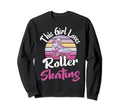 Rollerskate Funny This Loves Roller Sweatshirt - Trendy Graphic for Adults - T-Shirt, Sweatshirt, Hoodie