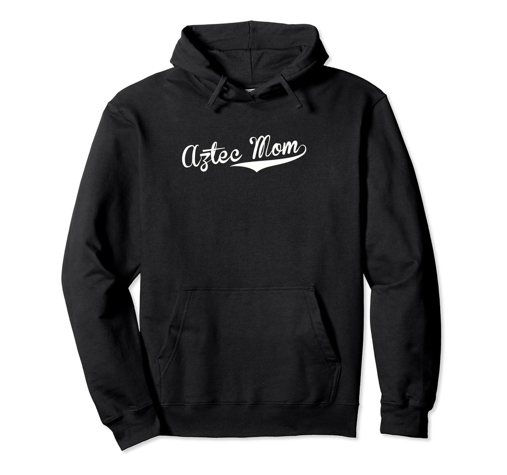Aztec Mom Baseball Fan Hoodie - Custom Art Print Unisex - T-Shirt, Sweatshirt, Hoodie
