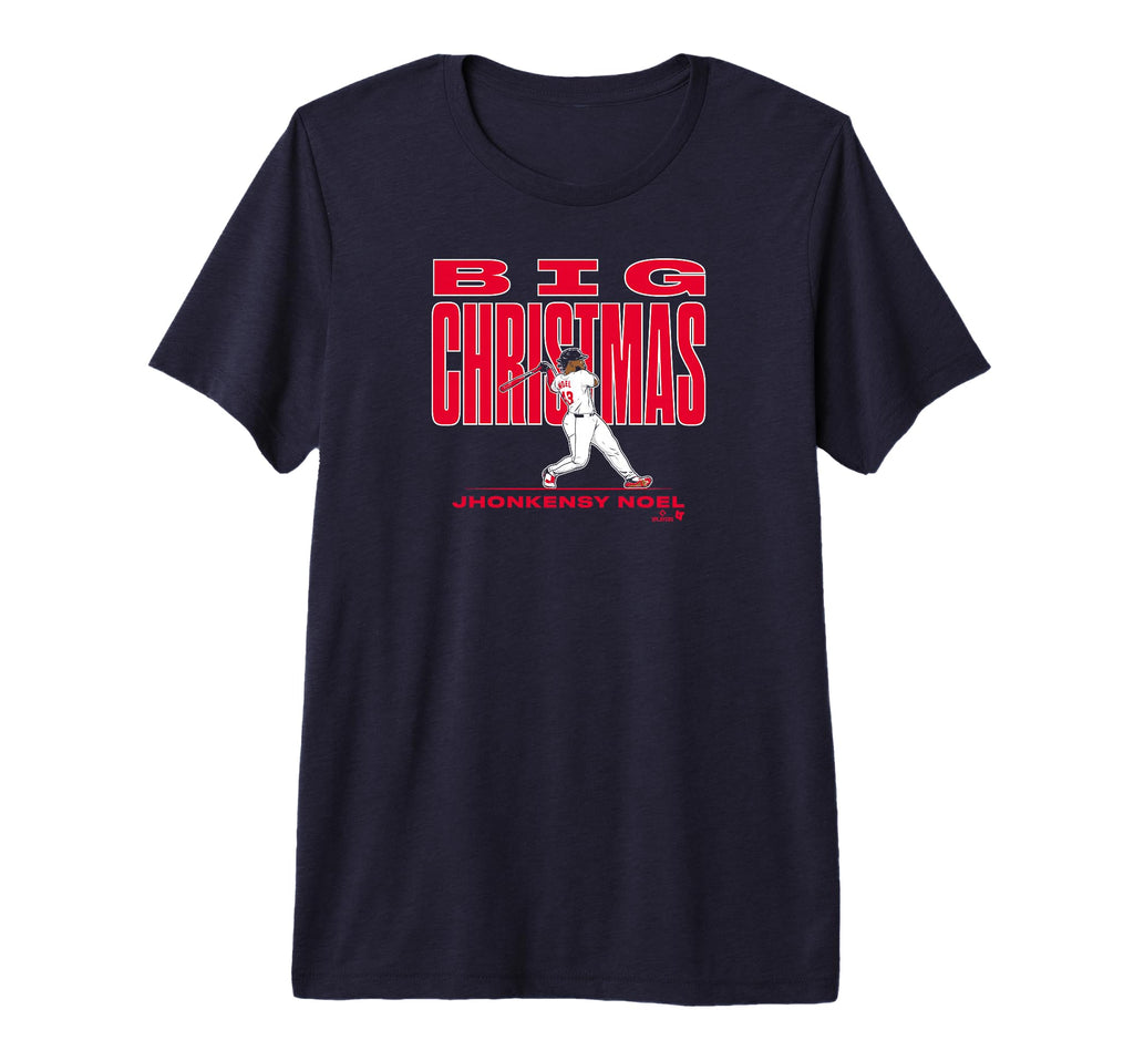 Jhonkensy Noel Big Cleveland Baseball Tri T-Shirt - Trendy Graphic Unisex - T-Shirt, Sweatshirt, Hoodie