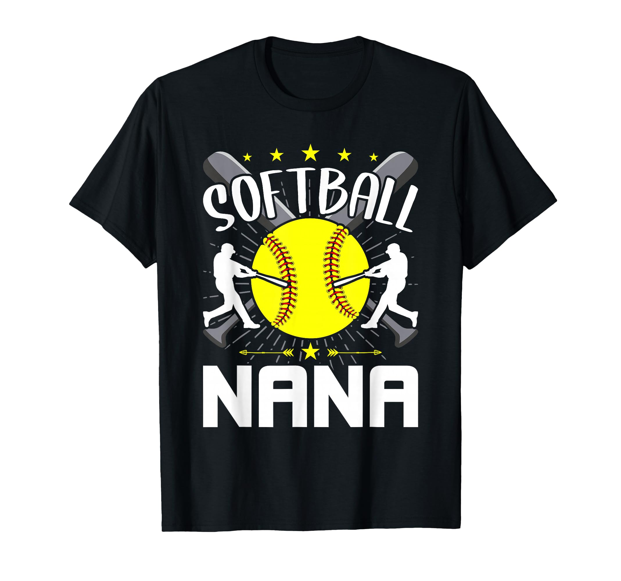 Softball Nana Baseball Lover Nana T-Shirt - Streetwear Style Men Women - T-Shirt, Sweatshirt, Hoodie